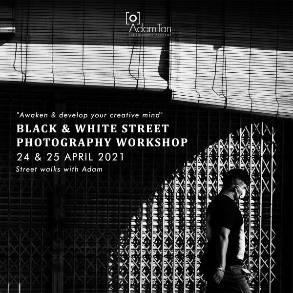 BLACK & WHITE STREET PHOTOGRAPHY WORKSHOP